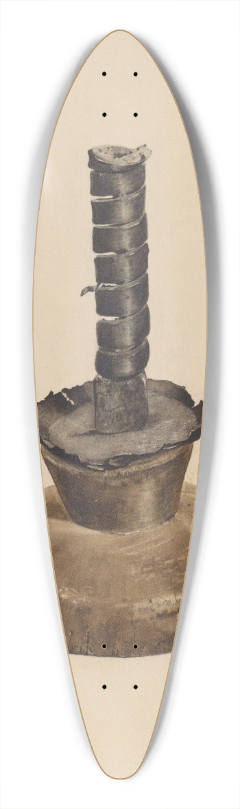 Howard Lumbard - Candlestick 39.3 inch art pintail longboard deck