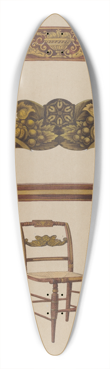 Howard Weld - Chair 39.3 inch art pintail longboard deck