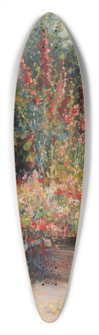 Hugo Charlemont - Garten in Brioni 39.3 inch art pintail longboard deck