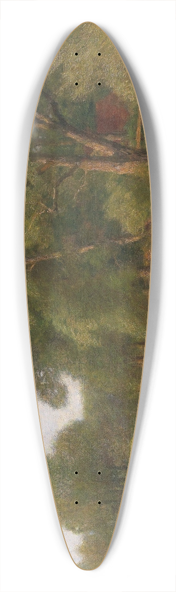 Hugo Darnaut - Motiv bei Plankenberg 39.3 inch art pintail longboard deck