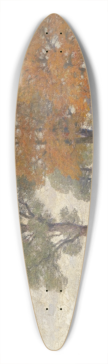 Hugo Darnaut - Sptherbsttag 39.3 inch art pintail longboard deck