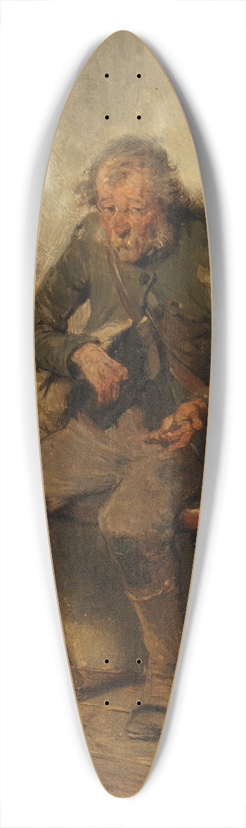 Hugo Kauffmann - Der letzte Groschen 39.3 inch art pintail longboard deck