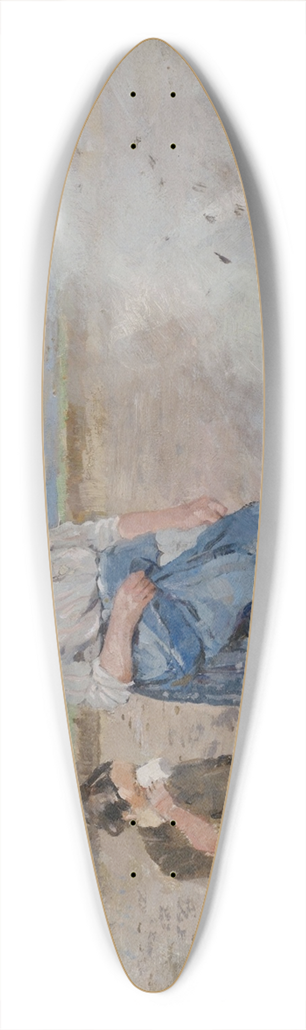 Hugo Mhlig - Bei der Kartoffelernte 39.3 inch art pintail longboard deck