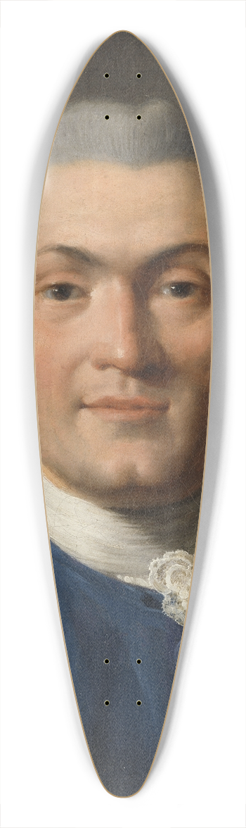 Hugues Taraval - Bengt Ferrner 39.3 inch art pintail longboard deck