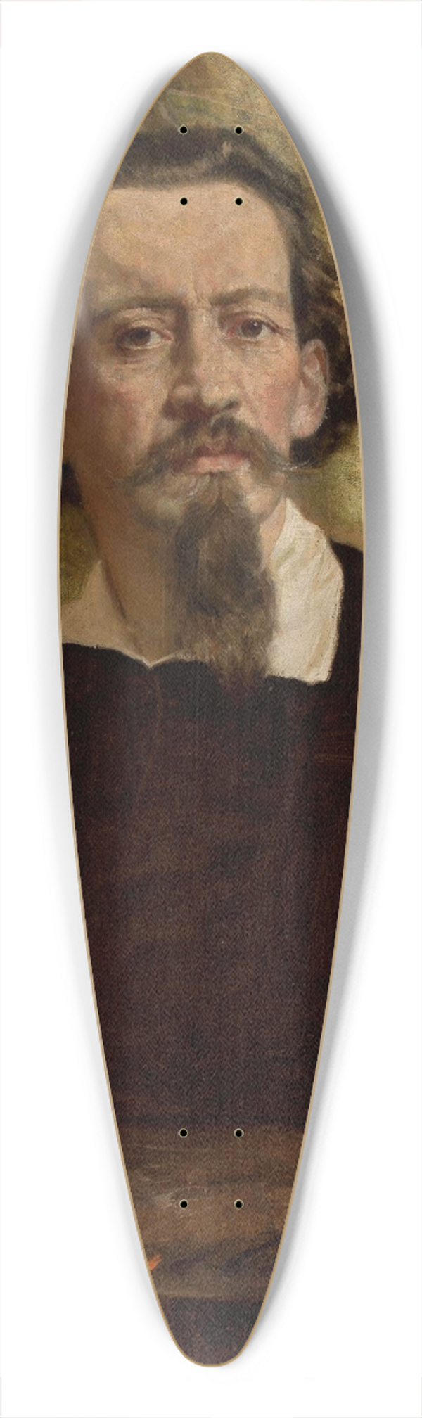 Ignacy Jasiski - Self-portrait 39.3 inch art pintail longboard deck