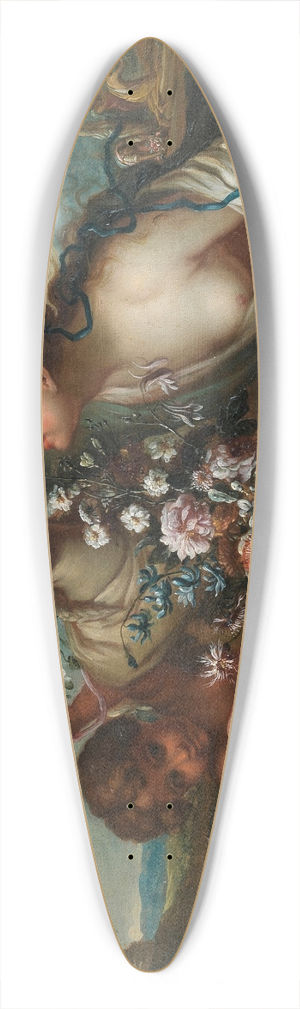 Ignazio Stern - An Allegory of Spring 39.3 inch art pintail longboard deck