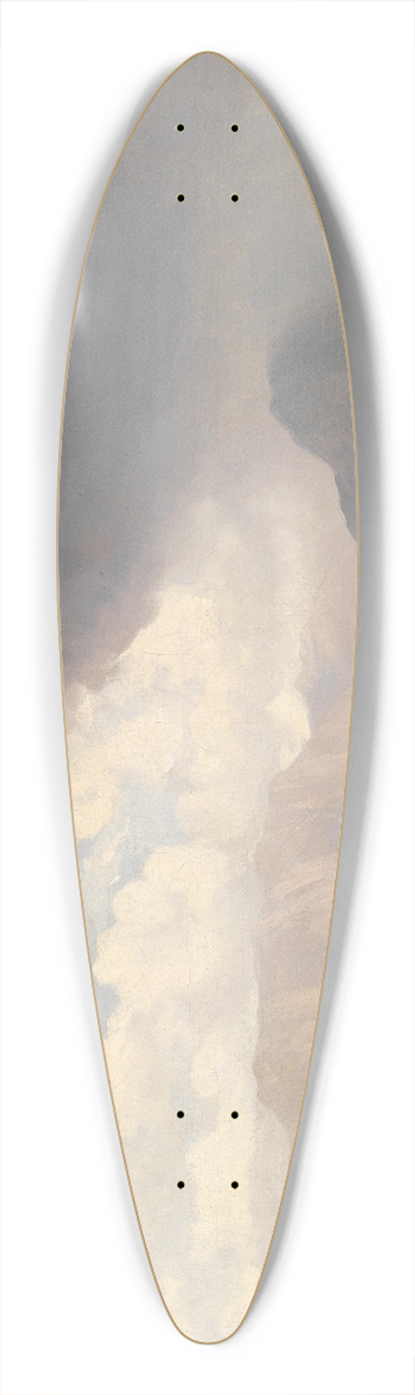 Ignaz Raffalt - Karawankenlandschaft 39.3 inch art pintail longboard deck