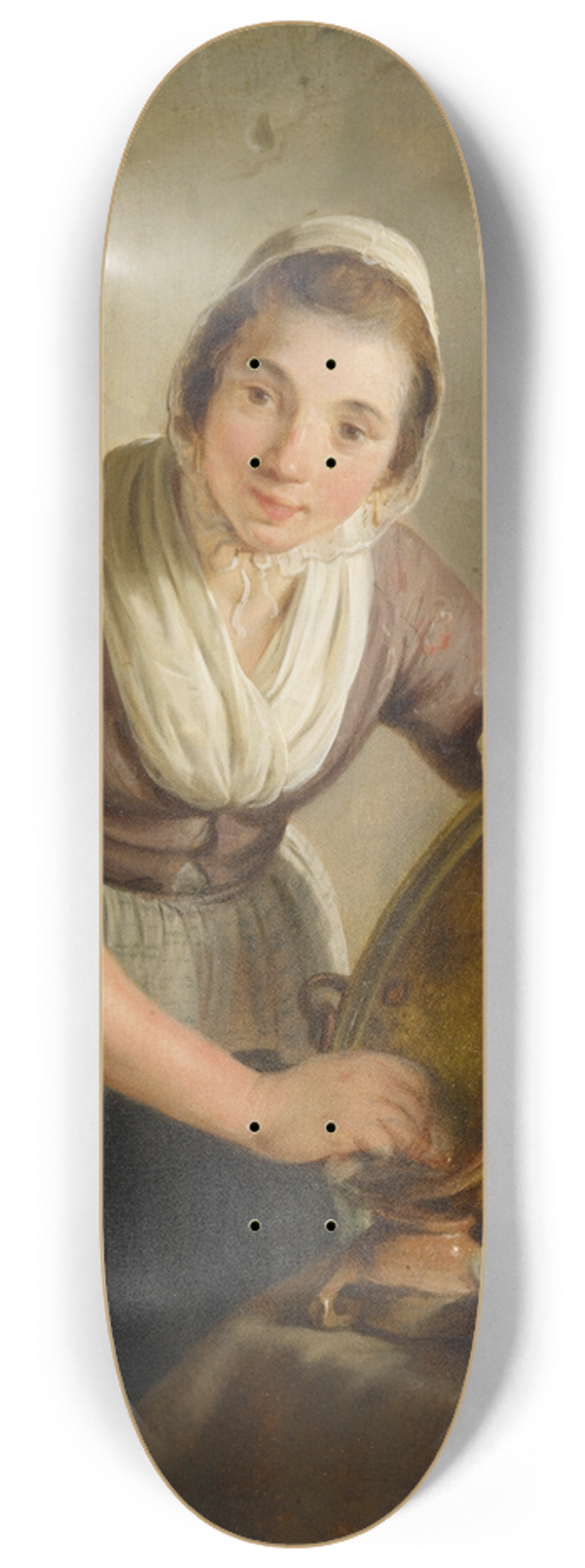 Adriaan de Lelie - Ketelschuurster 8.25 inch art skate deck