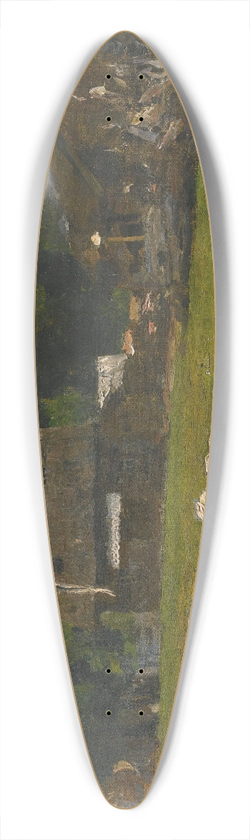 Ilya Efimovich Repin - Forest Clearing Near Chuguev, Ukraine 39.3 inch art pintail longboard deck