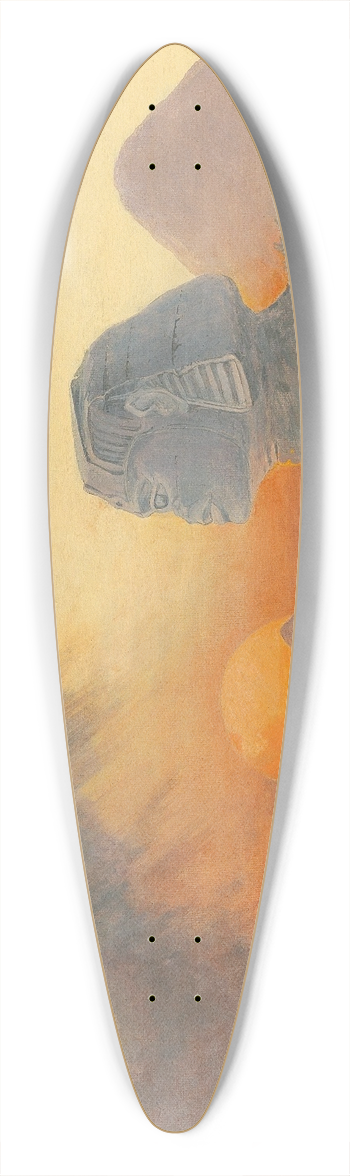 Ippolito Caffi - A Caravan In The Desert In A Simoom 39.3 inch art pintail longboard deck