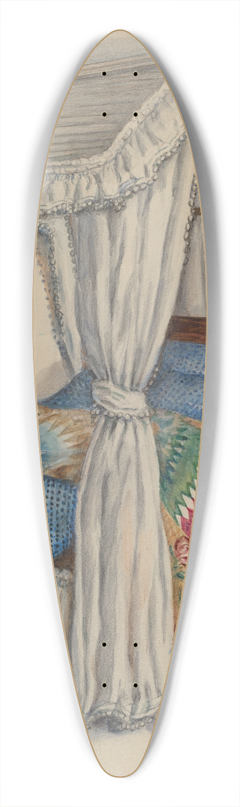 Irene Malawicz - Bedstead 39.3 inch art pintail longboard deck