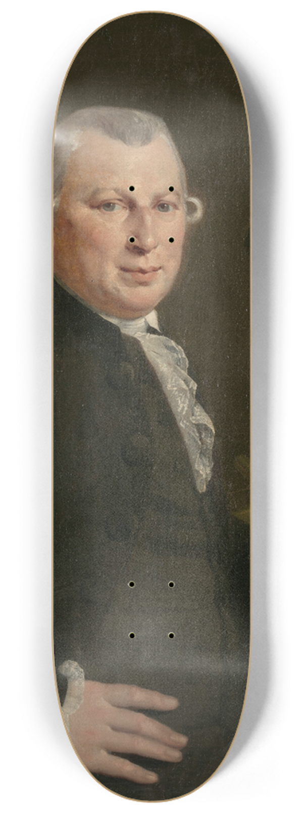 Adriaan de Lelie - Portrait of Hendrick de Hartog 8.25 inch art skate deck