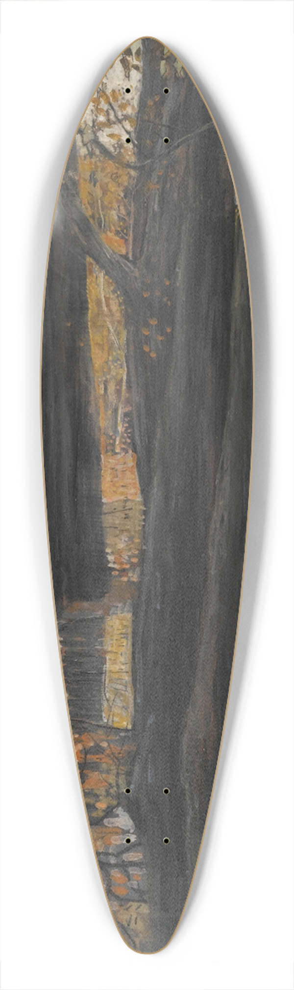 Isaak Izrailevich Brodsky - Autumn Landscape 39.3 inch art pintail longboard deck