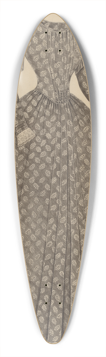 Isabelle De Strange - Dress 39.3 inch art pintail longboard deck