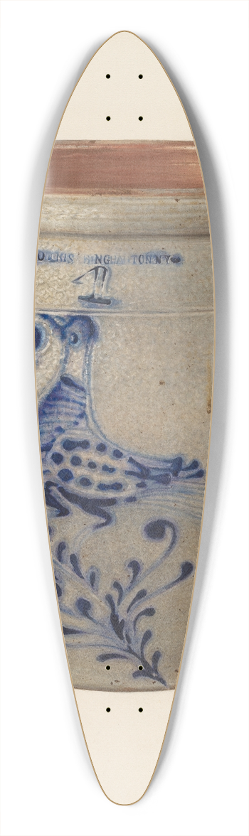 Isadore Goldberg - Crock 39.3 inch art pintail longboard deck