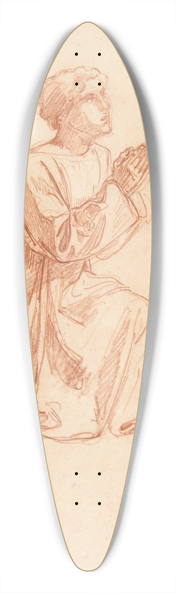 Isidore Pils - Cleric 39.3 inch art pintail longboard deck