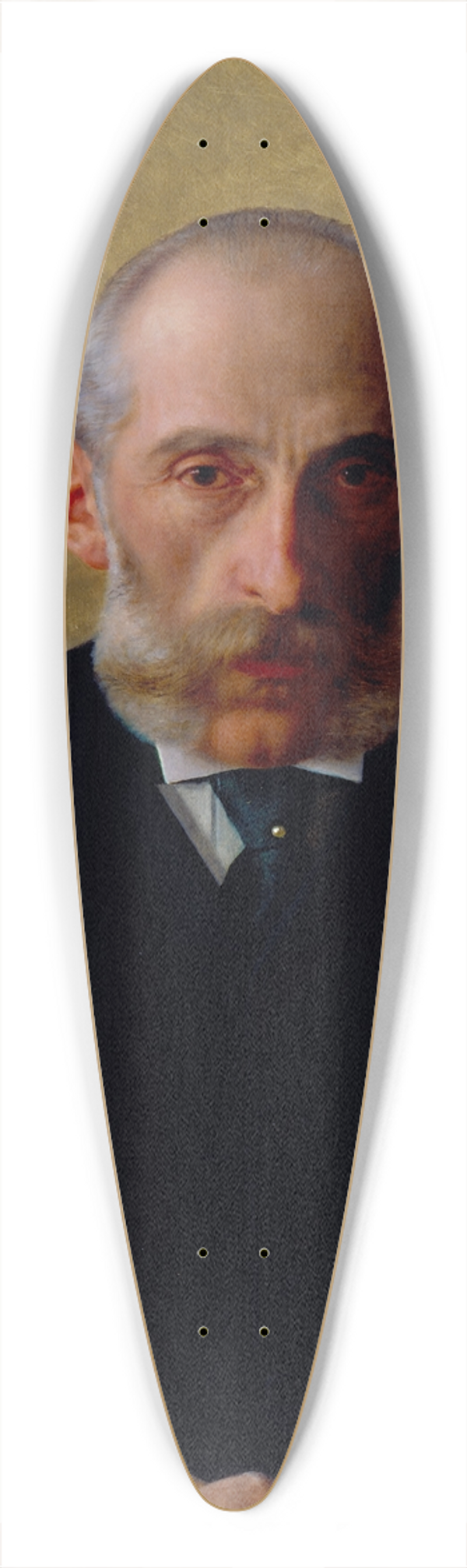 Isidor Kaufmann - Portrait Of Isidor Gewitsch 39.3 inch art pintail longboard deck
