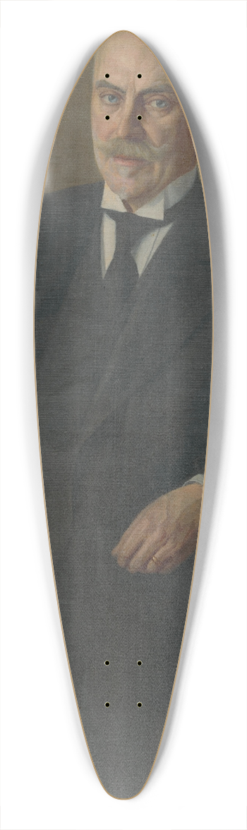 Ivan abota - Vladimr Makovick 39.3 inch art pintail longboard deck
