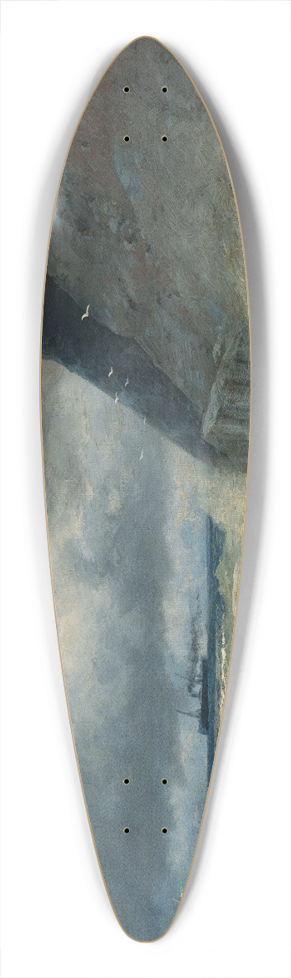 Ivan Konstantinovich Aivazovsky - Sea 39.3 inch art pintail longboard deck