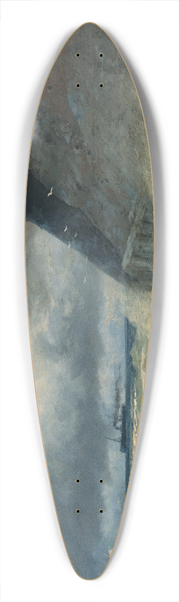 Ivan Konstantinovich Aivazovsky - Sea 39.3 inch art pintail longboard deck
