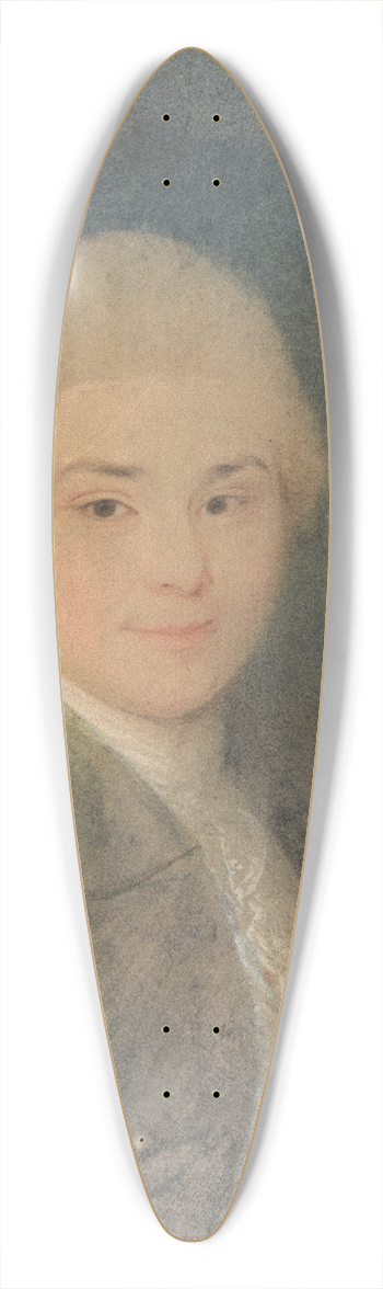 Izaak Schmidt - John Quincy Adams 39.3 inch art pintail longboard deck
