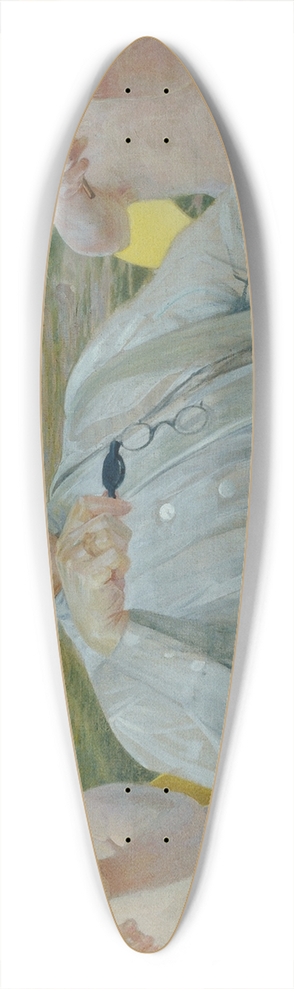 Jacek Malczewski - Die Frau des Knstlers 39.3 inch art pintail longboard deck
