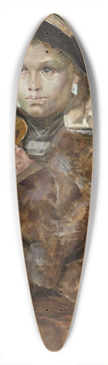 Jacek Malczewski - Ellenai 39.3 inch art pintail longboard deck