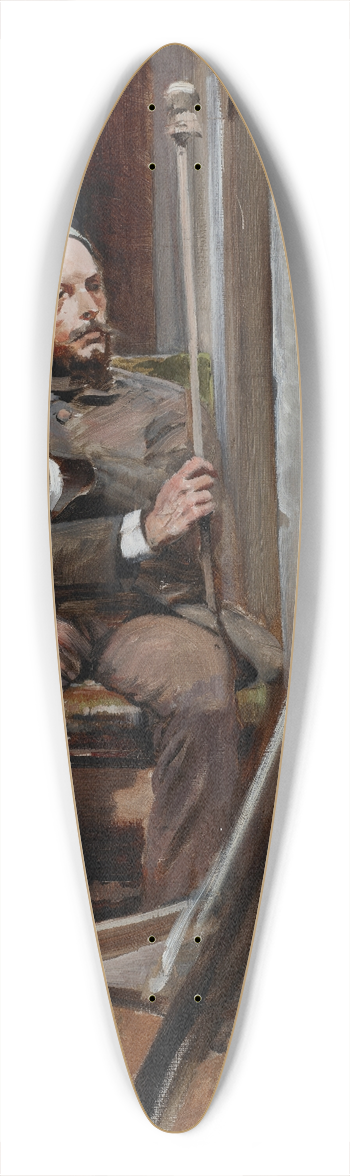 Jacek Malczewski - Portrait of Stanisaw Tondos 39.3 inch art pintail longboard deck