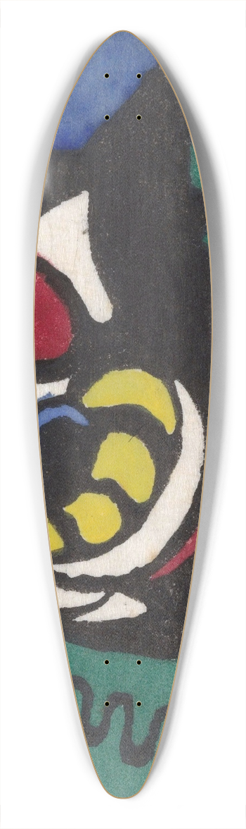 Jacoba van Heemskerck - Compositie (Stilleven) 39.3 inch art pintail longboard deck