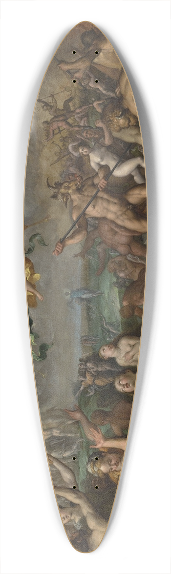 Jacob De Backer - Last Judgement (Matthew 25:31-33) 39.3 inch art pintail longboard deck