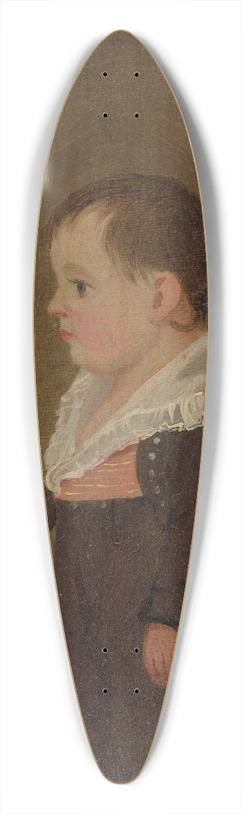 Jacob Eichholtz - Master Schaum 39.3 inch art pintail longboard deck