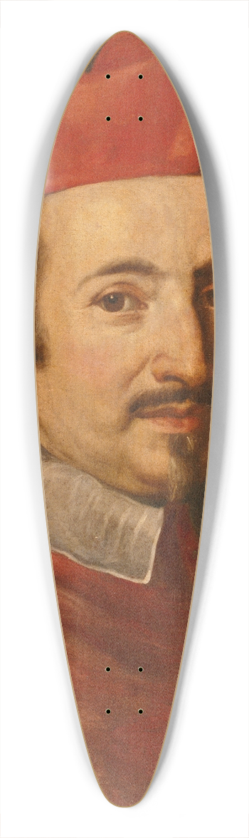 Jacob Ferdinand Voet - Portrait of Cardinal Federico Ubaldo Baldeschi Colonna (1624-1691) 39.3 inch art pintail longboard deck