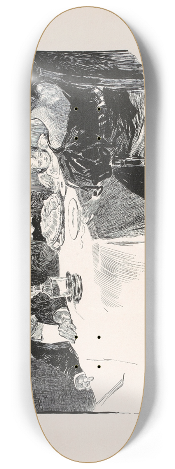 Charles Dana Gibson - What does he want 8.25 inch art skate deck