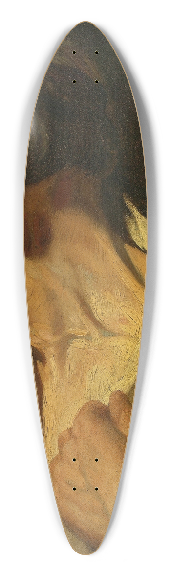 Jacob Jordaens - St. Andrew 39.3 inch art pintail longboard deck