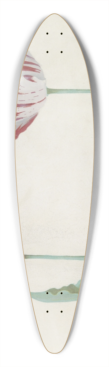 Jacob Marrel - Twee tulpen met vlinder 39.3 inch art pintail longboard deck