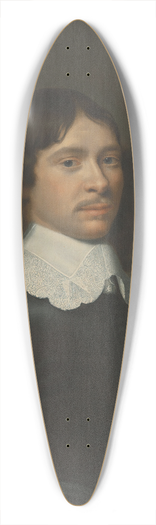 Jacob Willemsz. Delff The Younger - Portrait of a gentleman 39.3 inch art pintail longboard deck