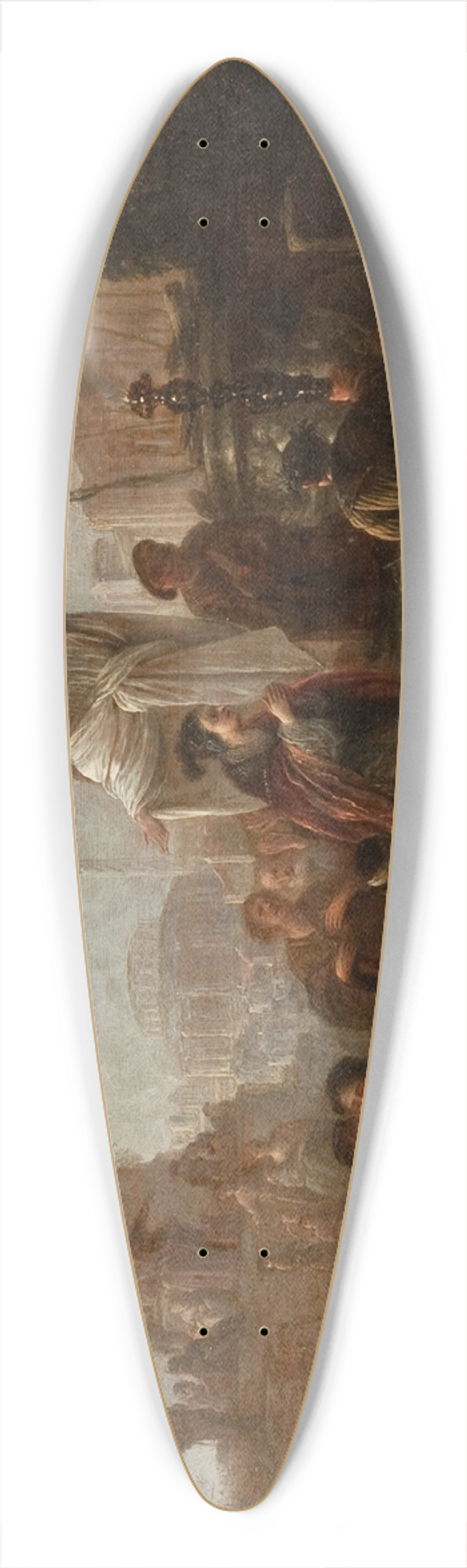 Jacob Willemsz. de Wet - St. Paul and St. Barnabas at Lystra 39.3 inch art pintail longboard deck