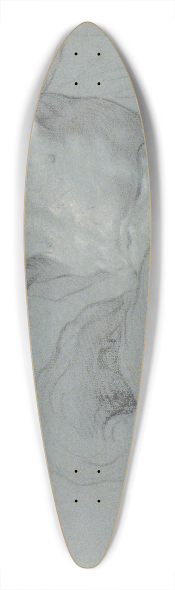 Jacopo Guarana - Satyr Reclining on a Ledge, Facing Left 39.3 inch art pintail longboard deck