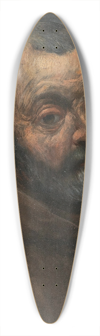 Jacopo Palma Il Vecchio - Self-Portrait As A Monk 39.3 inch art pintail longboard deck