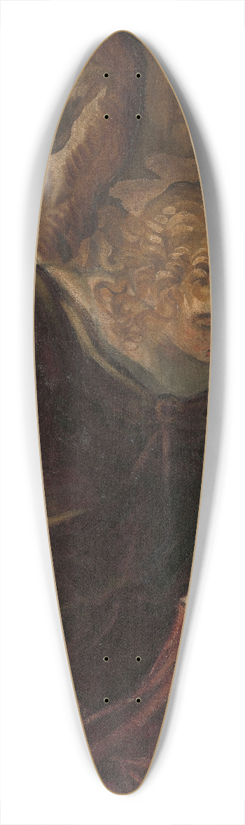Jacopo Tintoretto - Angel from the Annunciation to the Virgin 39.3 inch art pintail longboard deck