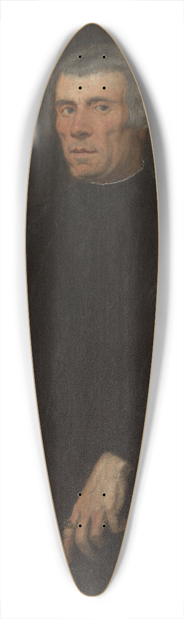 Jacopo Tintoretto - Portrait of a Man 39.3 inch art pintail longboard deck