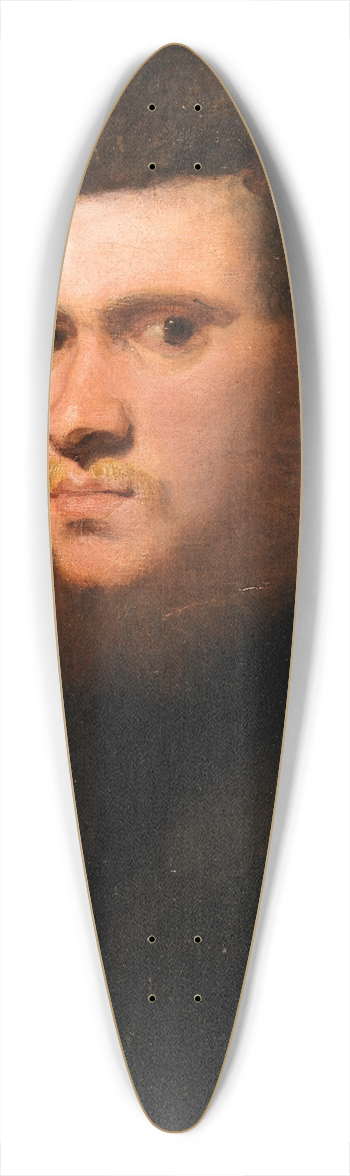 Jacopo Tintoretto - Portrait of a Man, probably of the Mazzi Family 39.3 inch art pintail longboard deck