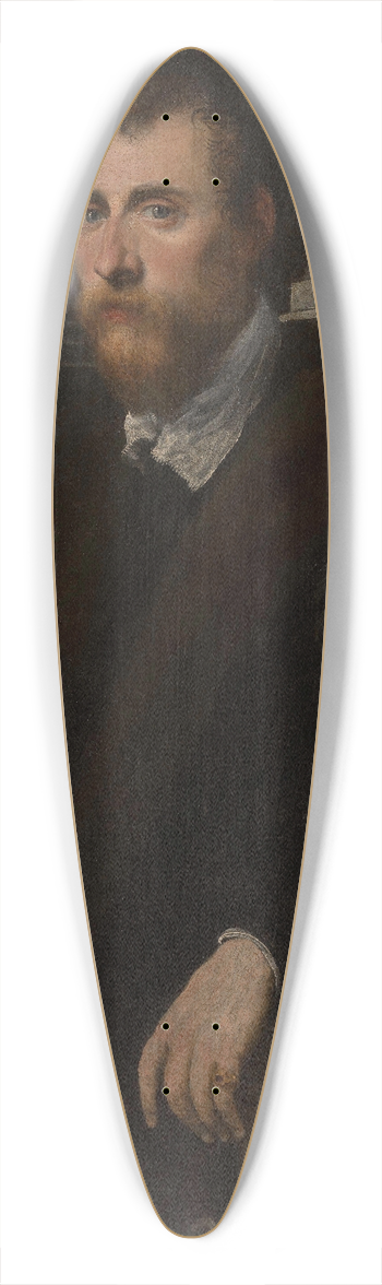 Jacopo Tintoretto - Portrait of the Humanist Giovanni Paolo Cornaro 39.3 inch art pintail longboard deck