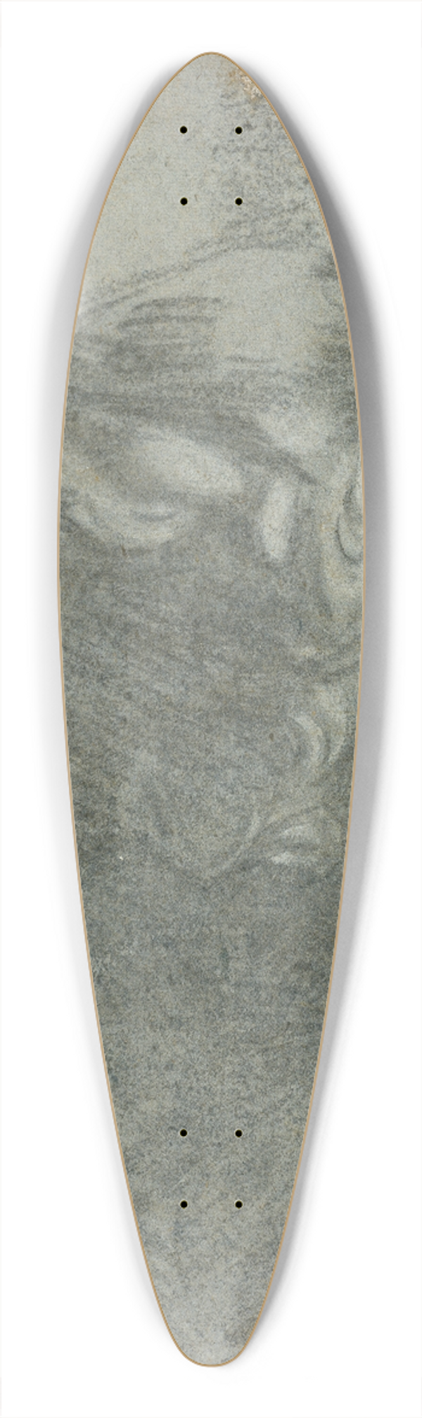 Jacopo Tintoretto - Study after the head of Michelangelos Giuliano deMedici 39.3 inch art pintail longboard deck