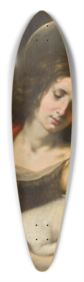 Jacopo Vignali - Saint John the Baptist 39.3 inch art pintail longboard deck