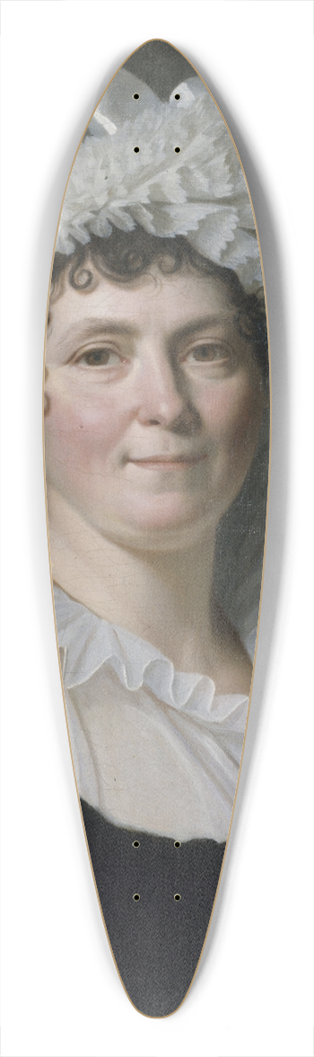 Jacques Augustin Pajou - Portrait de Madame Gohier 39.3 inch art pintail longboard deck
