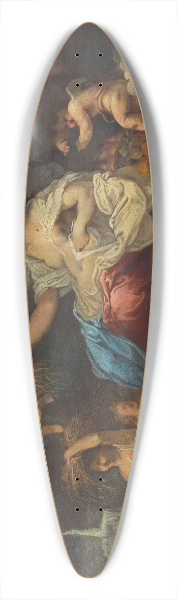 Jacques Blanchard - Ceres (An allegory of Autumn) 39.3 inch art pintail longboard deck