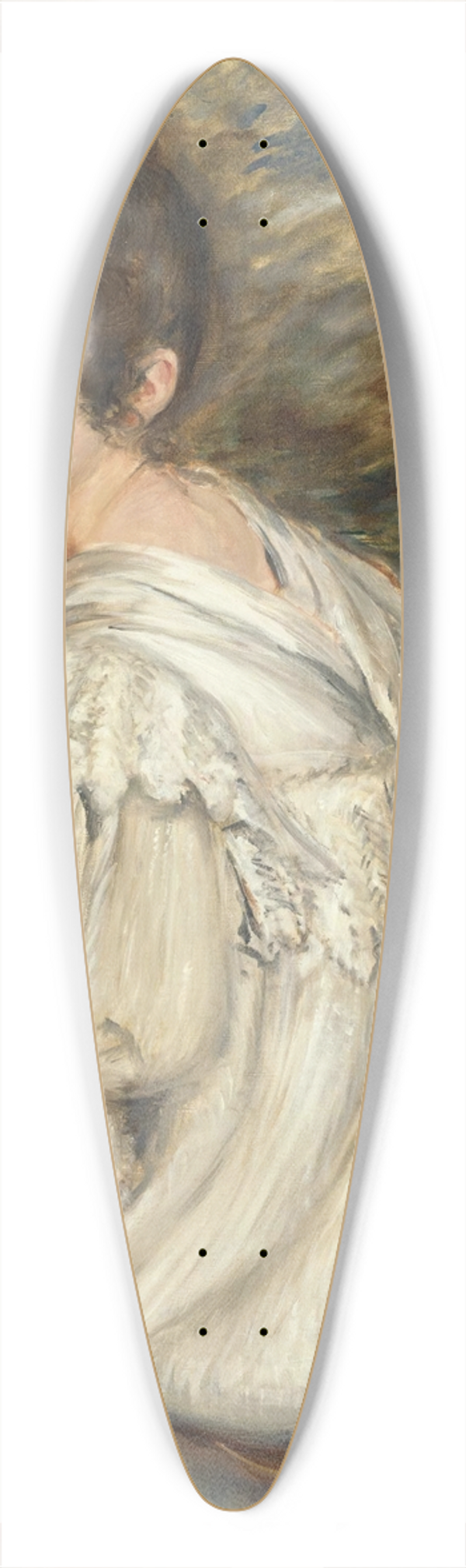 Jacques-mile Blanche - Fille  la robe blanche 39.3 inch art pintail longboard deck