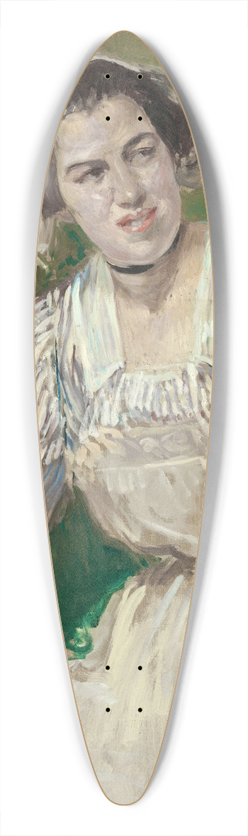 Jacques-mile Blanche - Portrait de Madeleine Pissard en Roxane (lamour mdecin) 39.3 inch art pintail longboard deck