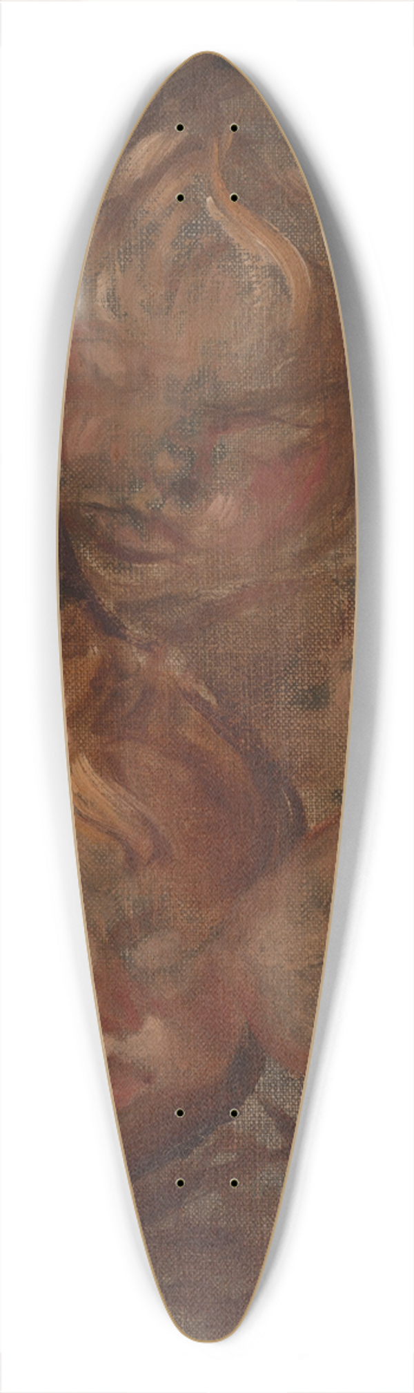 Jacques-mile Blanche - Ttes denfants 39.3 inch art pintail longboard deck